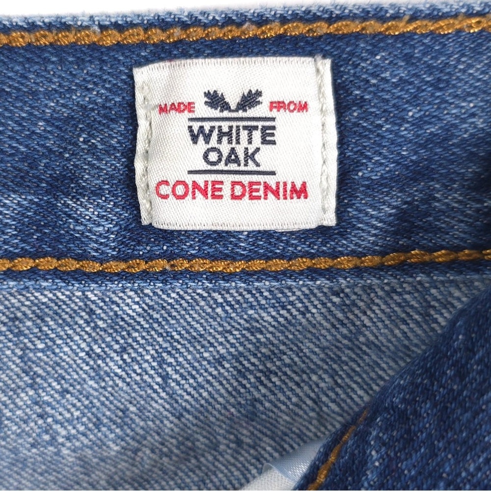 Levi’s WHITE OAK CONE DENIM Button Fly Jeans 29 High Rise Raw Hem 22861-0001 - Picture 2 of 15